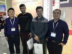 CG, visited the exhibition in moscow